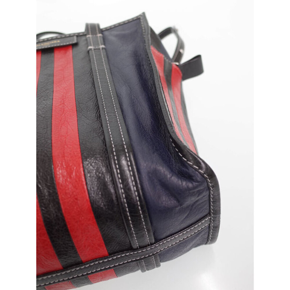 Balenciaga Bazaar Striped Shopper Bag - Picture 8 of 9